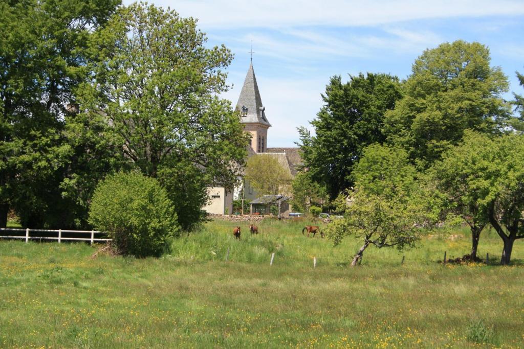 Auberge De Saint Julien Aux Bois Exteriör bild
